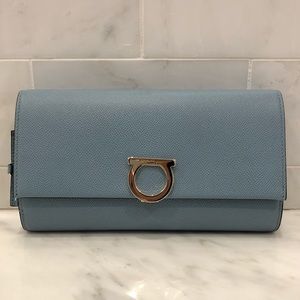 Salvatore Ferragamo chain clutch